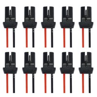 10X W5W Fassung T10 Stecker Standlicht Parklicht Sockel Glassockel Stecksockel