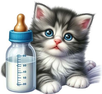 Bunte Baby Kätzchen Katze Wandkunst Schlafzimmer Fenster Vinyl Aufkleber Abziehbild 6 Größen