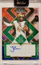 Jacob Zeno 2024 Wild Card Auto Mania RC Auto 1/1 Rainbow Laser Square