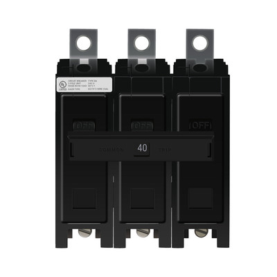 NIB - Eaton- BAB3040H - Circuit Breaker - Bolt-on, 40A, 3P