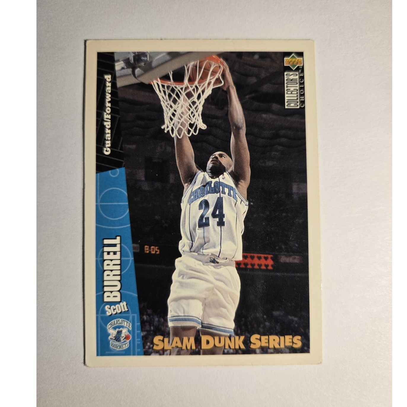 Upper Deck 1995-96 NBA Slam Dunk Series 4 Card Lot: Burrell Barry Mourning Perd…
