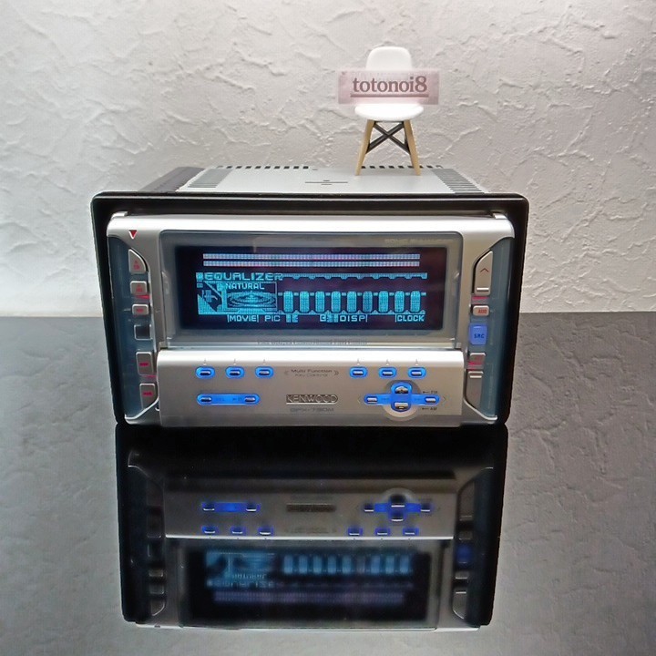 Kenwood DPX-730M 2DIN Car Audio CD MD DSP SFC Bluetooth Tested