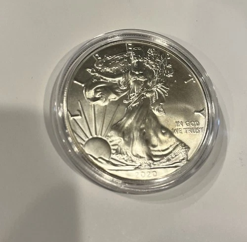 2020 Walking Liberty American Eagle One Dollar 1 Oz. Fine Silver Coin