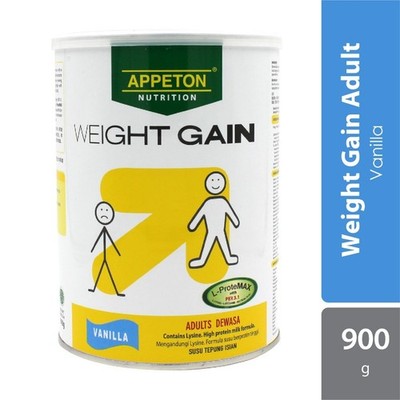 1x APPETON Weight Gain ADULT Vanilla With L-ProteMAX (900g) FREE SHIPPING