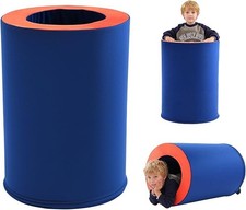 Barrel Roll Sensory Chair for Kids, Durable High-Density Foam Sensory Pod