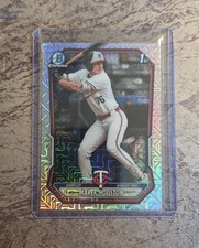 2026 Bowman Marek Houston #BCP-16 Chrome Prospects Mojo Refractor Twins