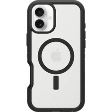 OtterBox Defender Pro XT Case for iPhone 16 Plus MagSafe Clear/Black - Open Box
