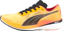 Puma Deviate Nitro Elite 2 Womens Running Shoes Orange Lightweight Run Trainers