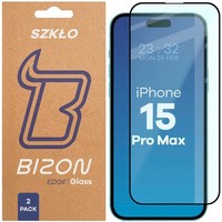 2X Schutzglas FüR Iphone 15 Pro Max Bizon Displayschutzglas Hartglas Handyglas