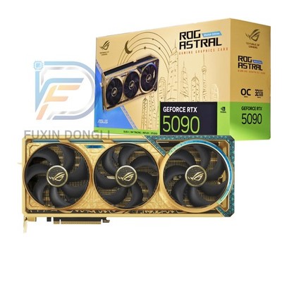 ASUS ROG GeForce RTX 5090 Astral Dhahab OC 24GB GDDR7 Graphics