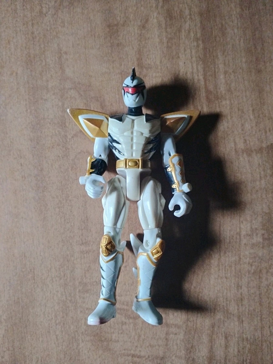 Bandai Power Rangers White Ranger Dino Thunder 6