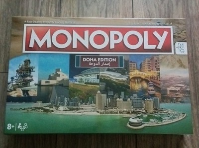Monopoly Doha Edition Brandneu & Sealed 8+