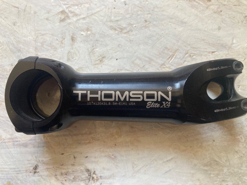 Thomson Elite X4 Stem - Black (SM-E131 BK)
