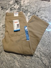 NWT - Coleman Mens Khaki Hiking Stretch Tear Resistant Utility Work Pants H66