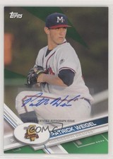 2017 Topps Pro Debut Green Auto 44/99 Patrick Weigel #123 Auto 0d4