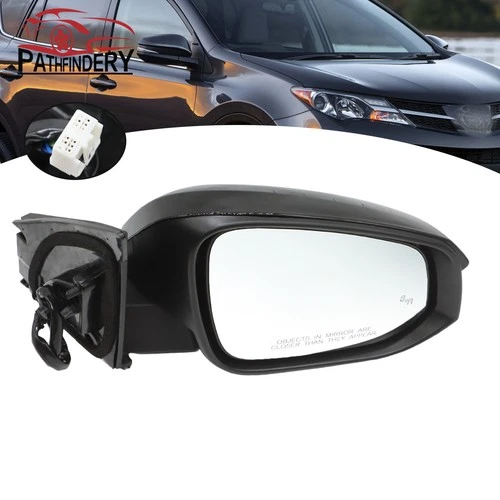 Heated Power Side View Mirror for 15-18 Rav4 w/ Turn signal Passenger Side Right