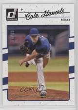 2017 Panini Donruss Aqueous Test 35/49 Cole Hamels #159 1u6