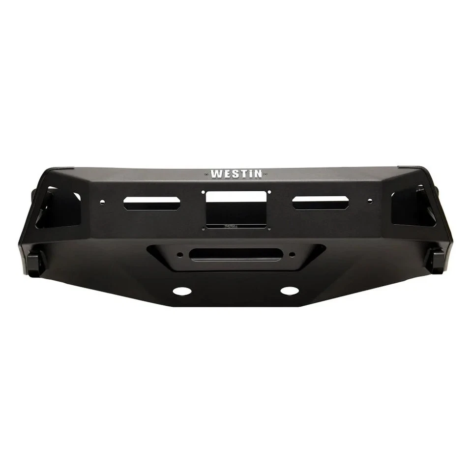 For Nissan Frontier 22-24 Front Bumper PRO-Series Full Width Black Powder Coated - Imagem 4 de 4