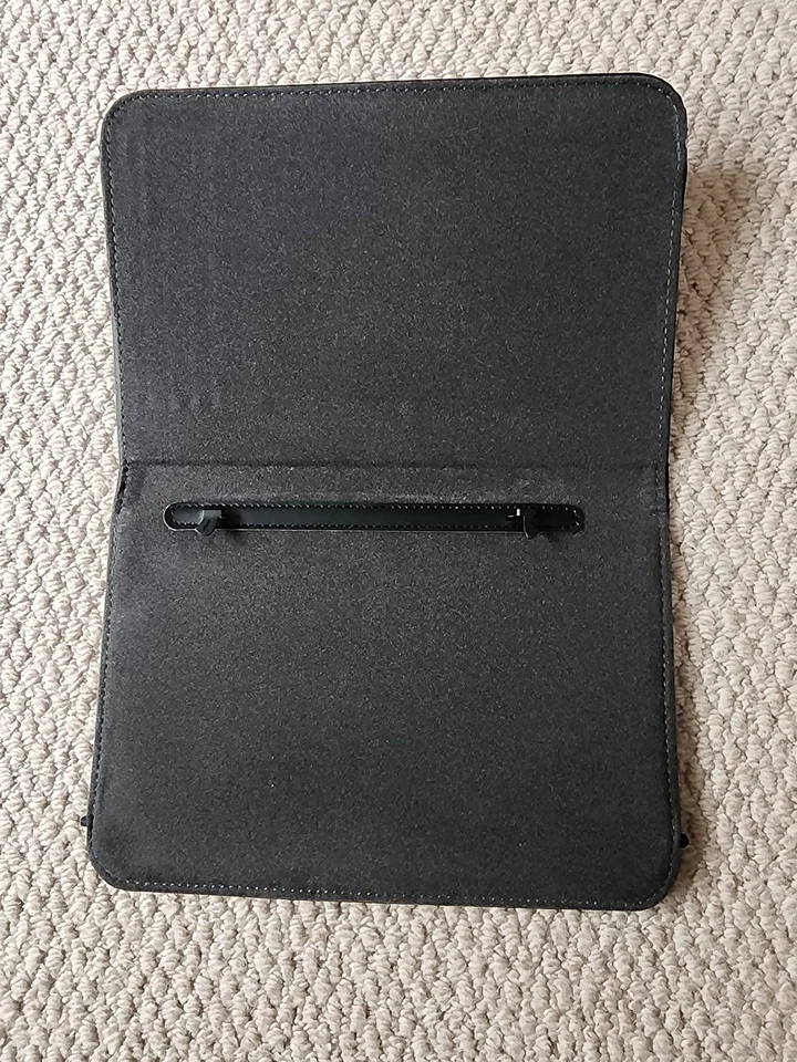 Genuine Amazon Black Leather Cover case for Kindle Keyboard D00901 3rd Gen. - Image 3 of 3