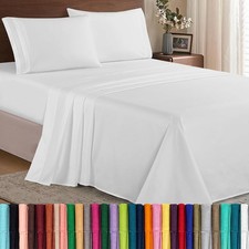 Luxury Hotel Quality 1500 Thread Count Egyptian Cotton Soft King Size Bed