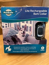 PetSafe Lite Rechargeable Bark Collar - PBC00-16446 - Damaged/Opened Box