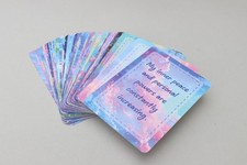 Listing image for 50 Positive Affirmation Cards Self Care Mindfulness Deck Gift