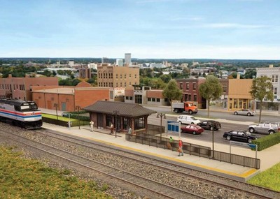 Walthers HO 933-3392 Building Amtrak Rural Station