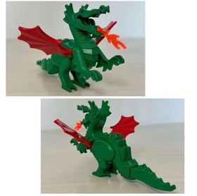 LEGO 6082 Fire Breathing Fortress Castle Magic Dragon Castle 1993 Vintage Set