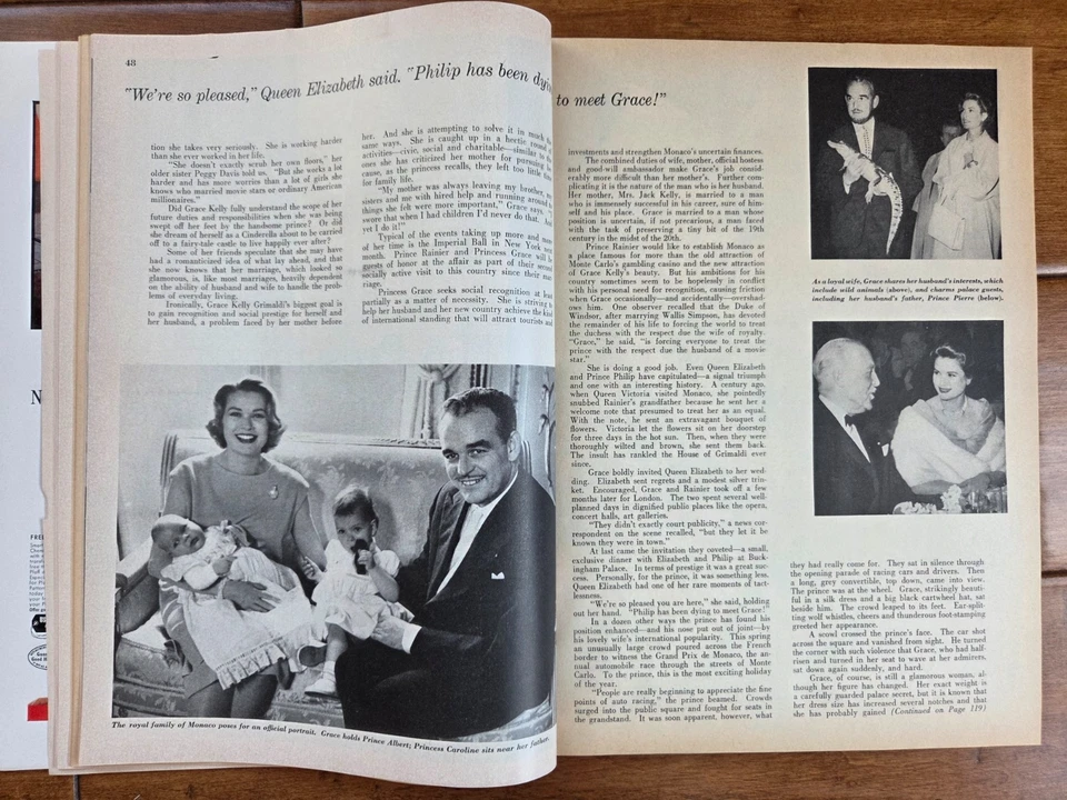 Redbook Magazine Vintage November 1958 (Grace Kelly - Princess Under Pressure) - Image 4 of 4