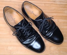 Cole Hahn Mens 10D Black Lace Up Dress Shoes