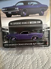 2017 Greenlight 1970 Dodge Challenger Rt 164 Purple Shaker Hood 426 Hemi 2017 Greenlight 1970 Dodge Challenger Rt 164 Purple Shaker Hood 426 Hemi