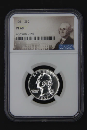 1955 Washington Silver Quarter Proof PF68 NGC *SHIPS FREE* Portrait Label