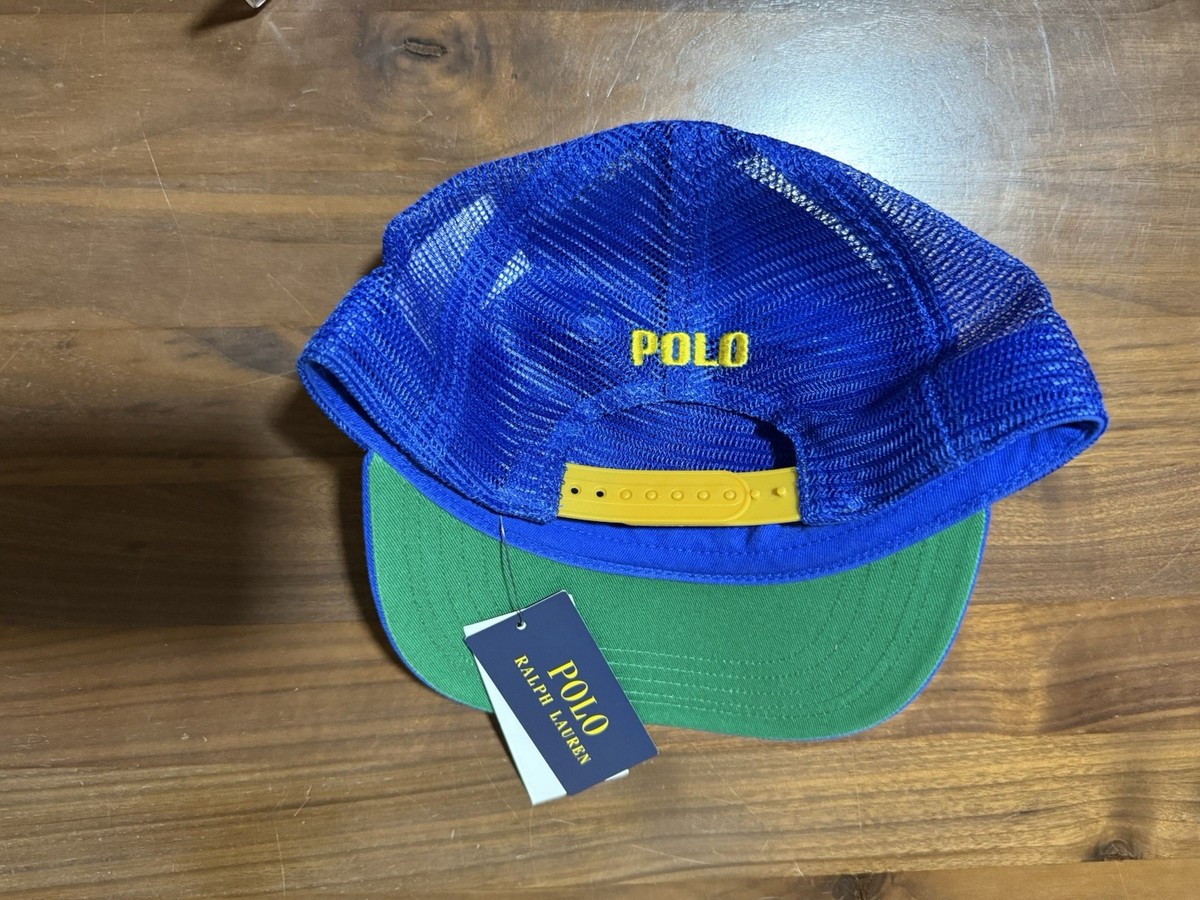 Polo Ralph Lauren RL Racing Logo Patch Twill Ball Cap Heritage