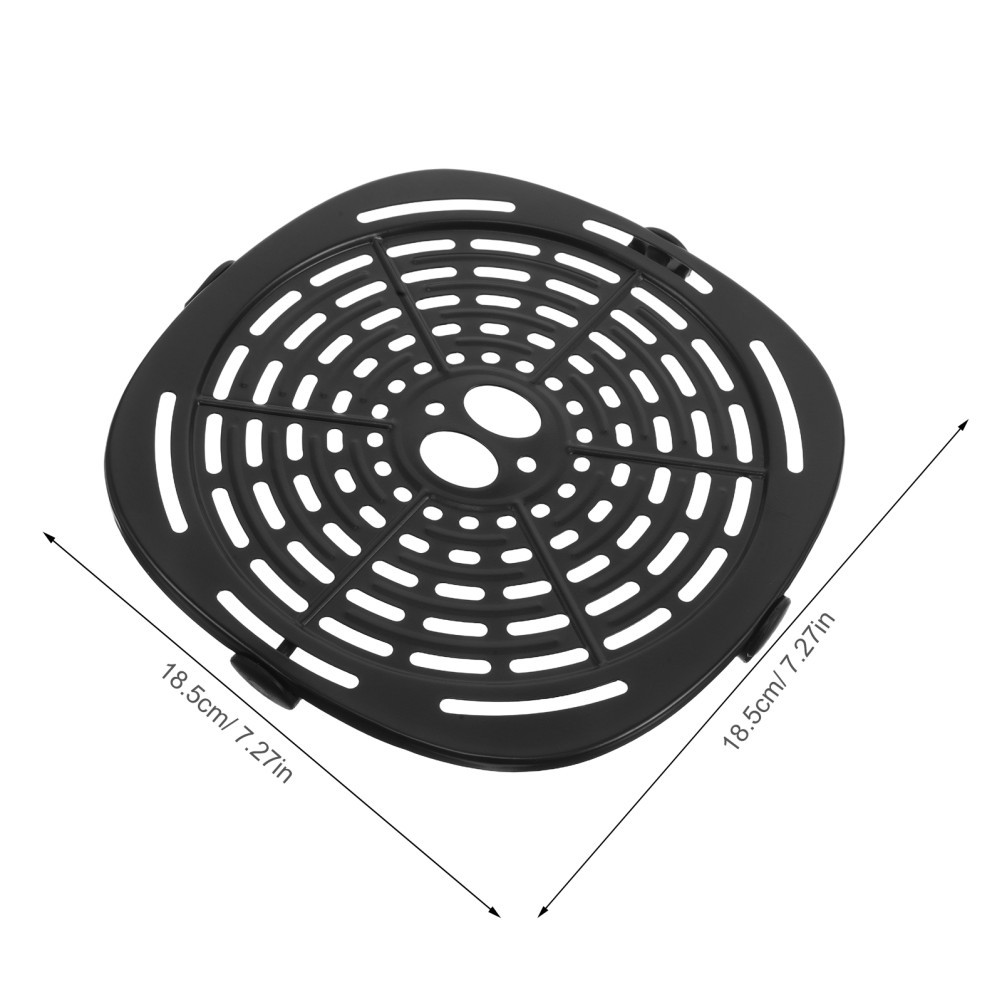  Air Fryer Grill Plate Replacement Non-Stick Crisper Baking Tray - 18.5x18.5cm