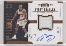 2017 Panini Dominion Peerless Jersey Bronze 6/25 Avery Bradley #PJ-ABL Auto 0c3