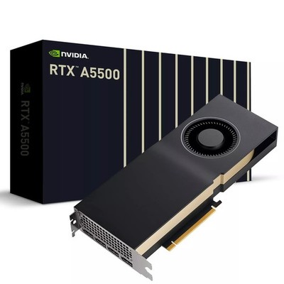 NVIDIA RTX A5500 24GB GDDR6 ECC PCIE4.0x16 CUDA 10240 Professional Graphics Card