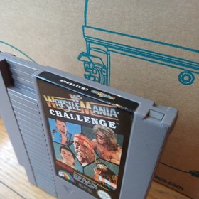 WWF WRESTLEMANIA CHALLENGE Nintendo Entertainment System NES UK PAL A