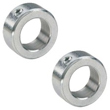 Stellring 20,2 mm  DIN 705 Form A verzinkt, für Welle Achse mit Madenschraube