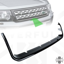 Front grille cover strip for Land Rover Freelander 2 Facelift 2012-14 Black