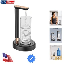 Desktop Water Dispenser Pump for 5 Gallon Bottle, 5 Gallon Water Jug Dispense...