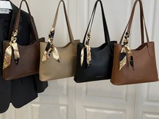 Women Large Leather Handbags Shoulder Bag Tote Purse Messenger Satchel Crossbody