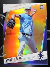 Brendan McKay - 2020 Chronicles Phoenix 02/17 Neon Orange #4 RC - TB Rays