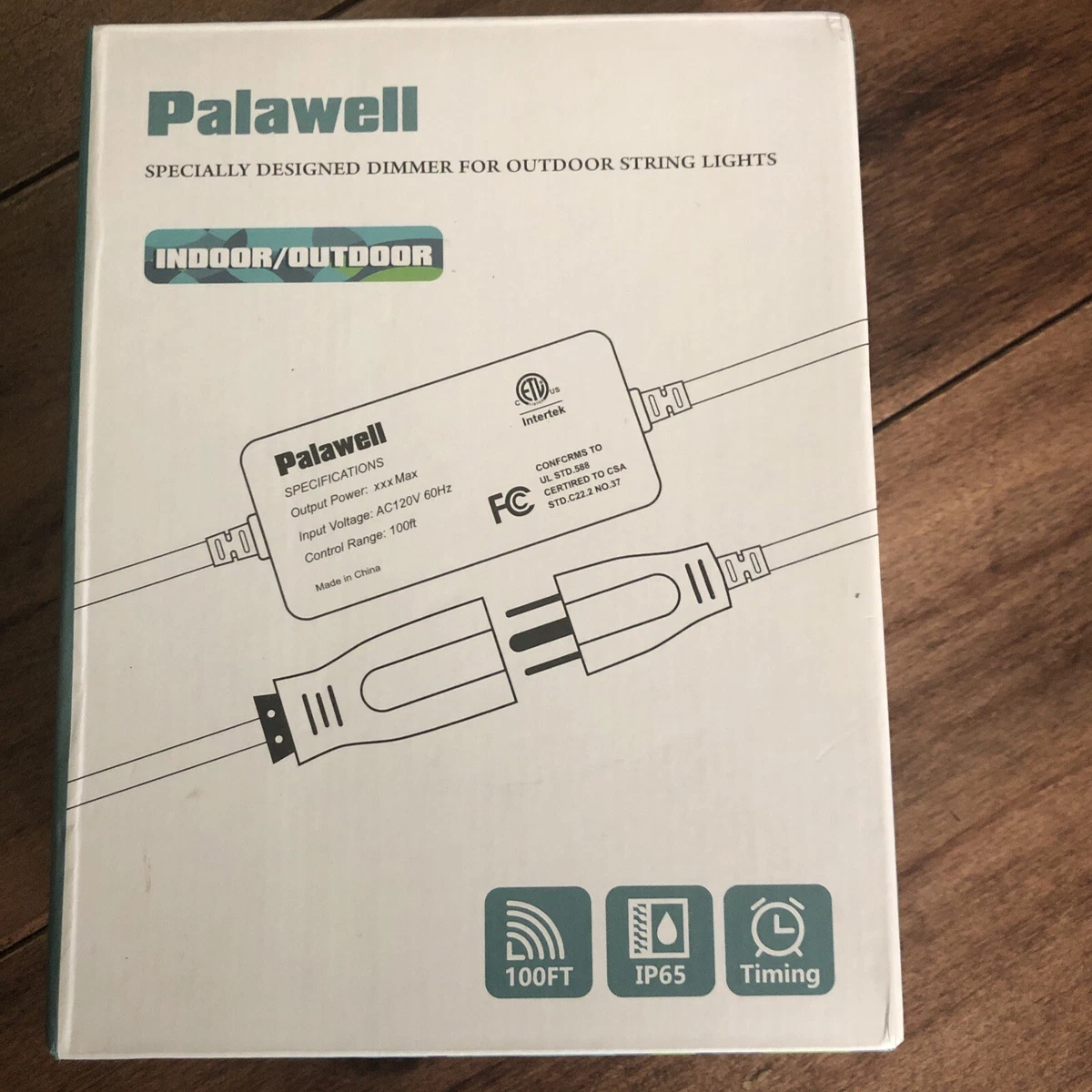 Palawell Dimmer for Indoor Outdoor String Lights Waterproof eBay