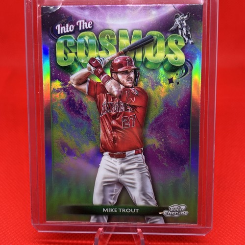 2024 Topps Chrome Cosmic Mike Trout Into The Cosmos # ITC-3
