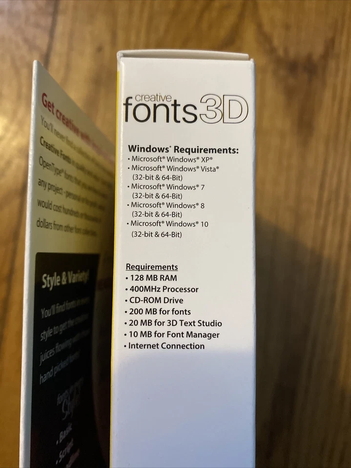 Creative Fonts 3D Summitsoft Alphabet Fonts Art Images Software - Image 2 of 4