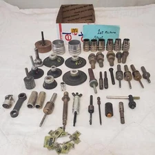 Lot of Cab Mount, Rivet Shank, Nuts Bolts, Drill Chuck Key & Other Tools LOT 352