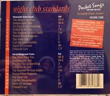 1338 STANDARDS   POCKET SONGS KARAOKE CDG  LOT MI