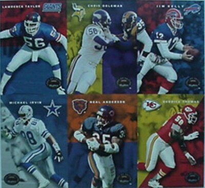 1993 SKY BOX FOOTBALL PROMO (LAWRENCE TAYLOR, MICHAEL IRVIN, JIM KELLY +