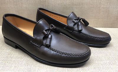 Allen Edmonds Urbino 49191 Leather Tassel Loafer  Men Sz 9.5 D Made In Italy EUC