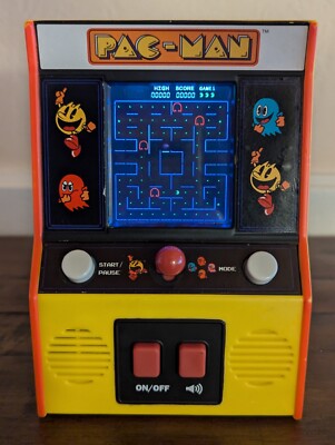 Mini Pac-man Handheld Arcade Classics Game Pacman Machine 2019 Bandai Namco